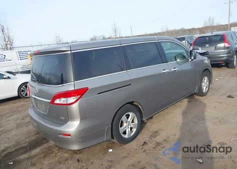 2013 Nissan Quest Sv from USA, damaged, VIN JN8AE2KP4D9068478